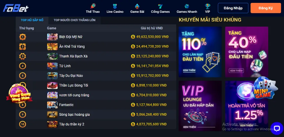 Tiền thưởng chào mừng 8kbets